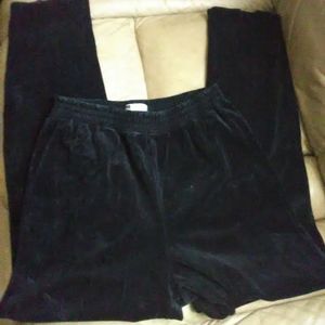 Sk & company soft velvet fabric pants.